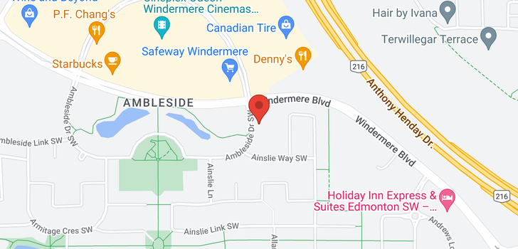 map of #204 103 AMBLESIDE DR SW